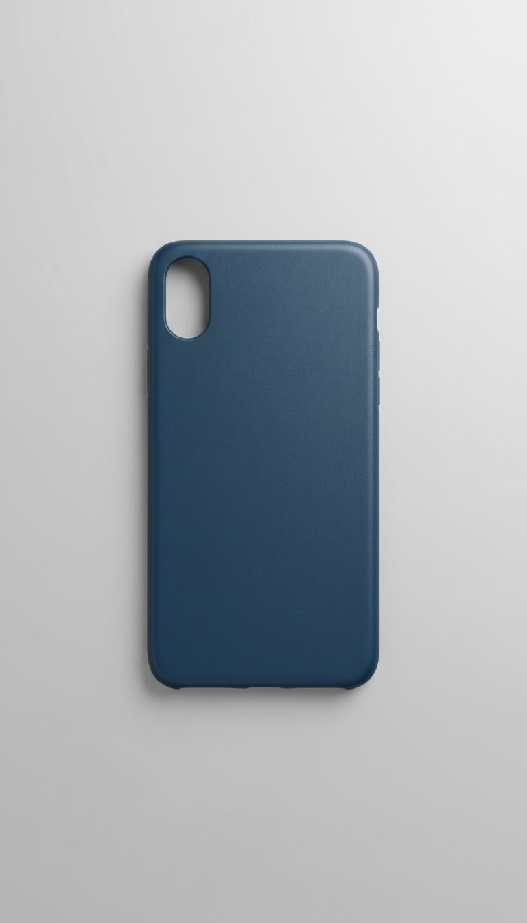 Steel Blue premium leather case