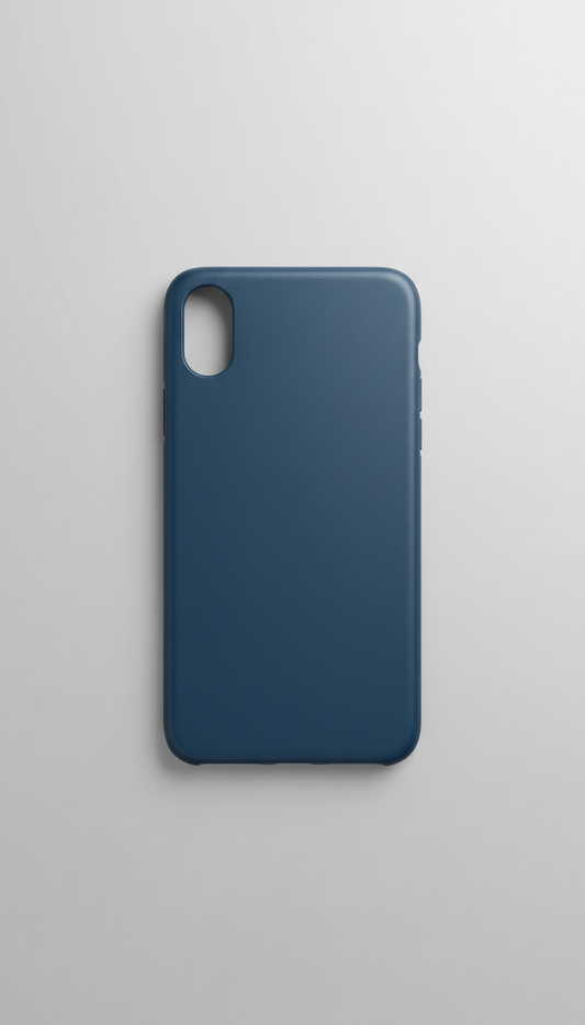 Steel Blue premium leather case