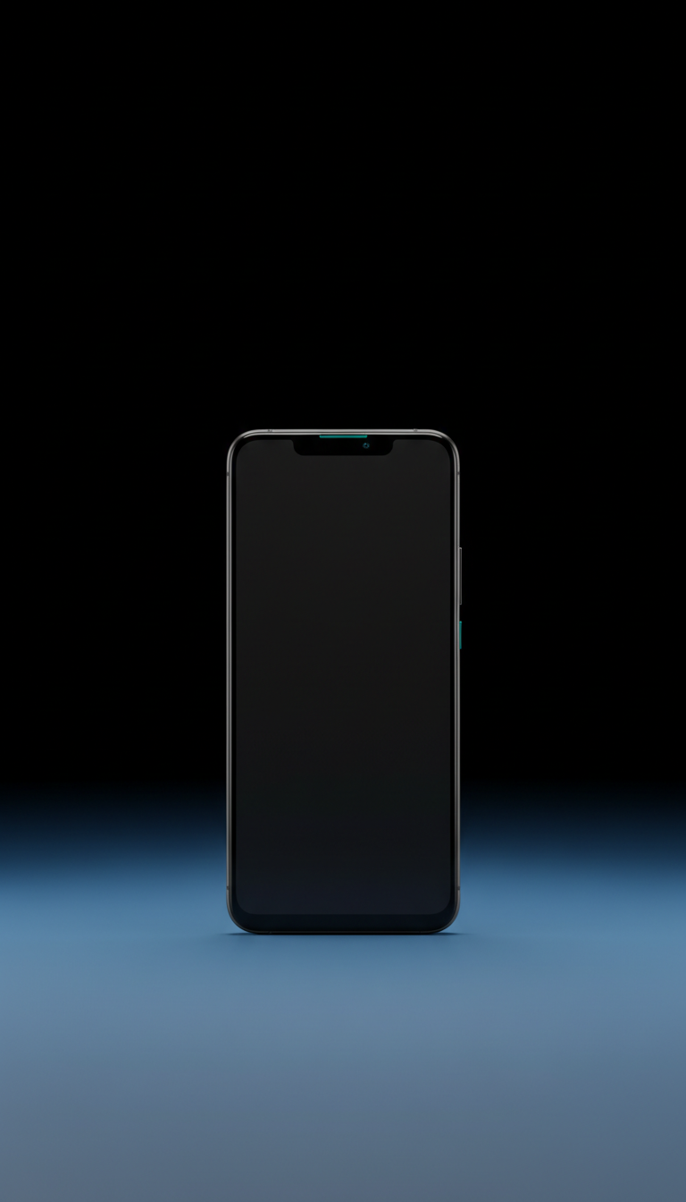 Flagship smartphone with glass back