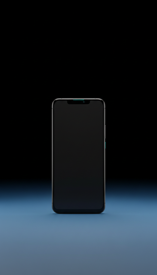Flagship smartphone with glass back