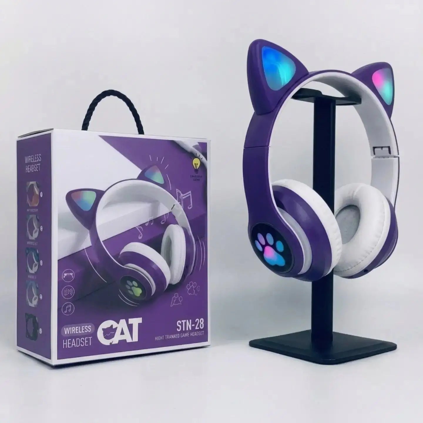 Cat Wireless Bluetooth Headphones
