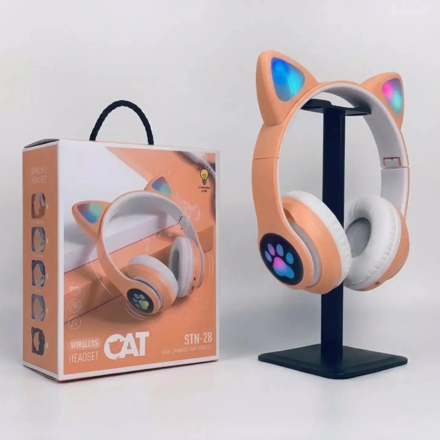 Cat Wireless Bluetooth Headphones