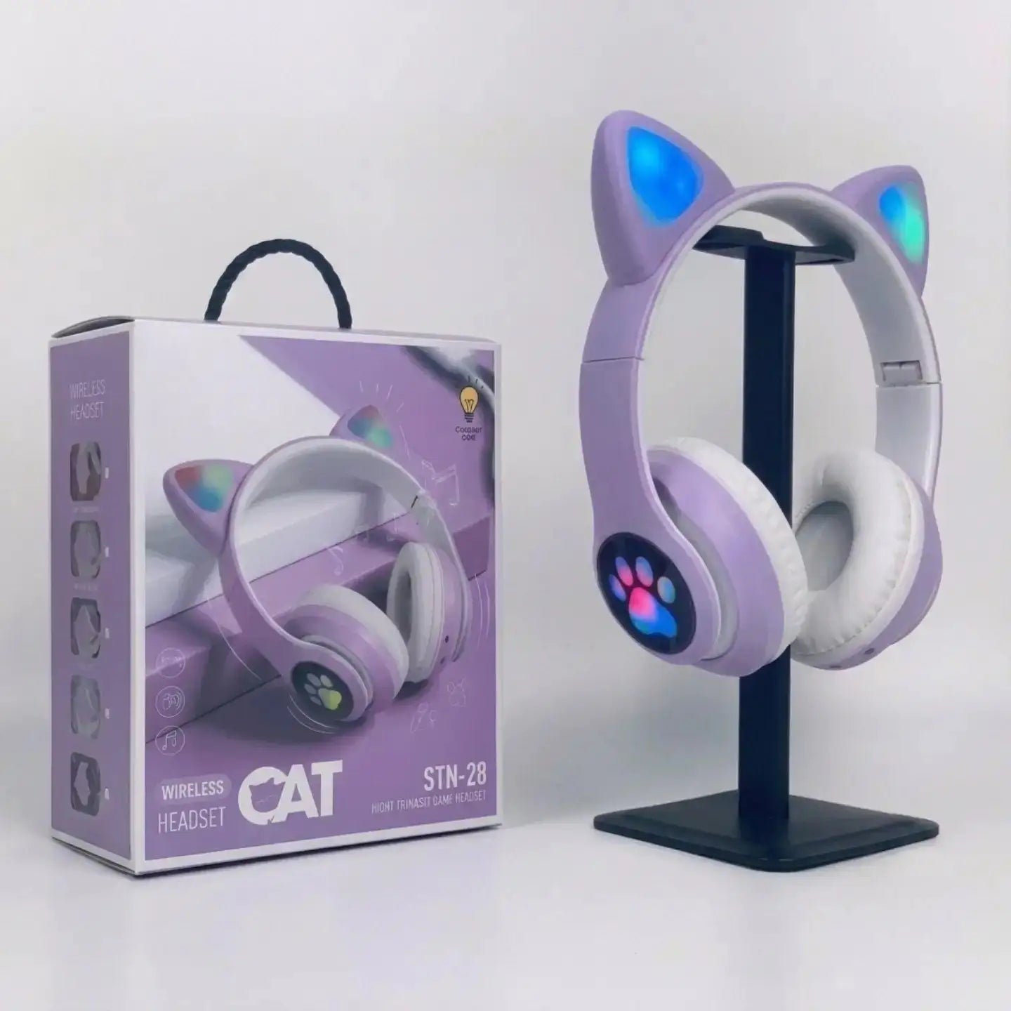 Cat Wireless Bluetooth Headphones