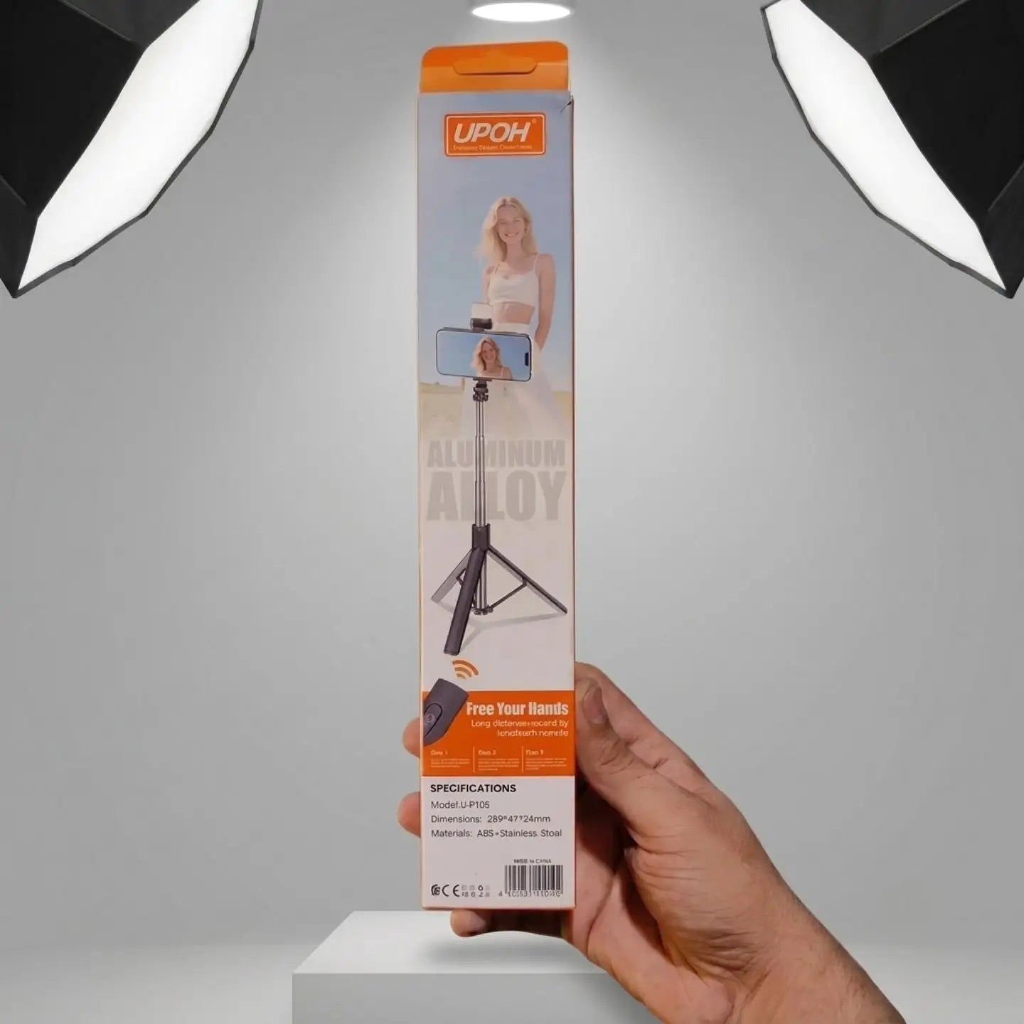 UPOH 1700mm Selfie Stick & Tripod