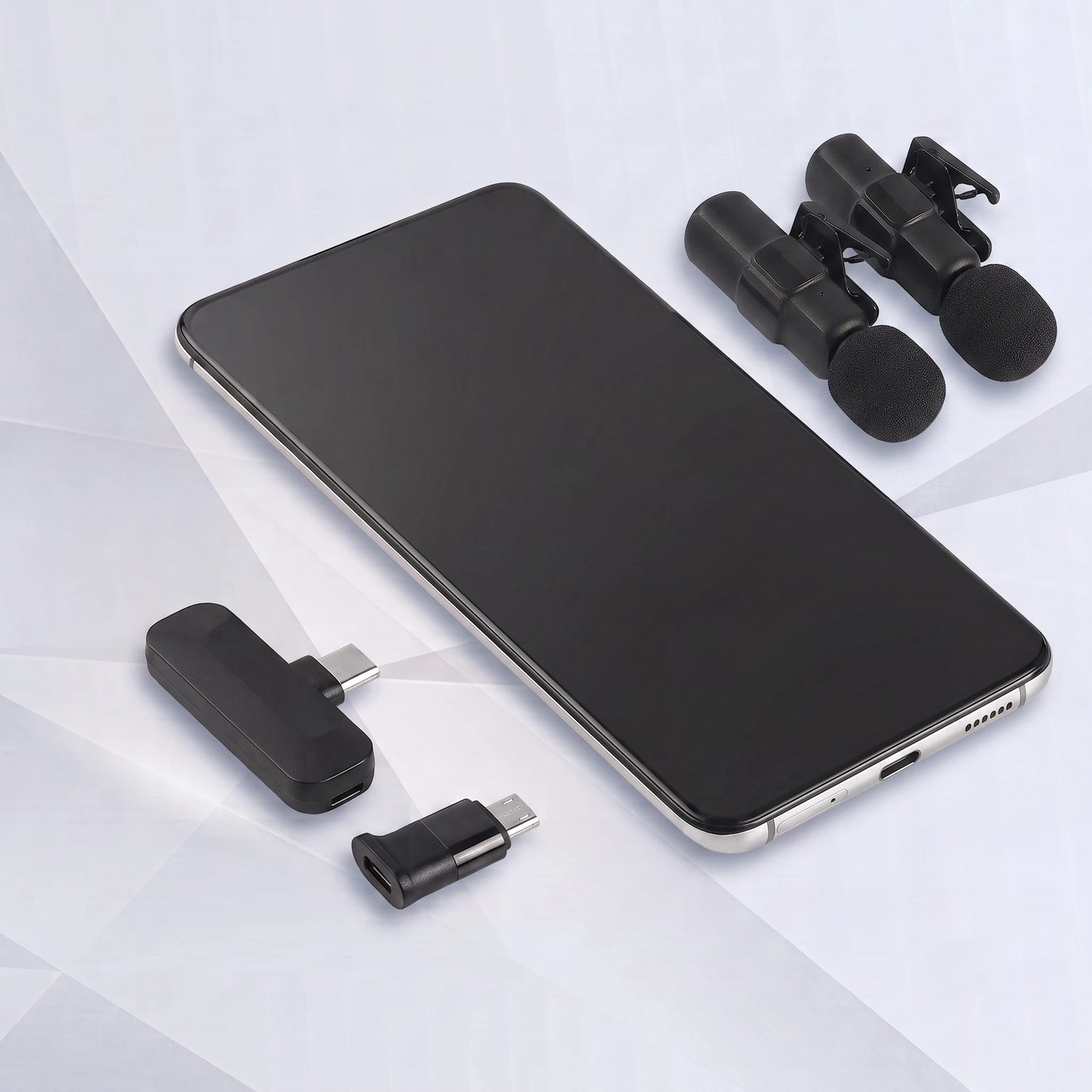 K9 Original Wireless Microphone | Clip-On Lavalier Mic for iPhone, Android & Type-C